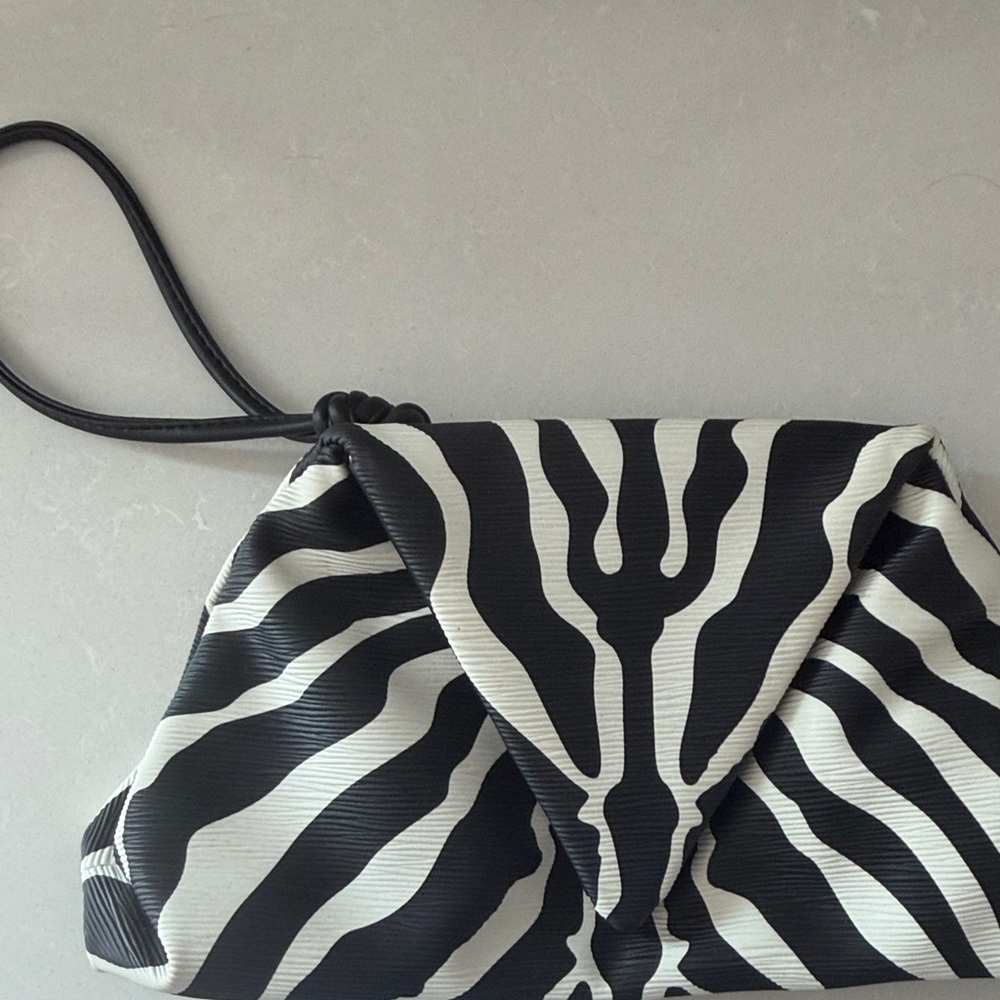 Nordstrom Zebra Pattern Clutch